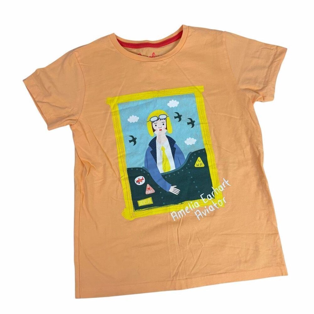 Piccolina Girls 7/8 Amelia Earhart Tee